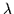 ${\bf
\lambda}$