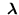 ${\mbox{\boldmath$\ \lambda $}}$